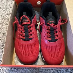 Propet Visp Men's Hiking Shoes‎ - Black Red Size 8 X(3E)